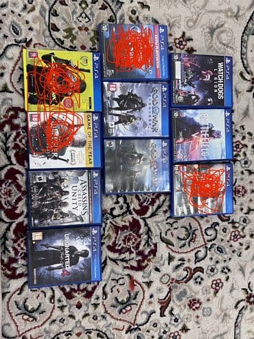 Коллекция игр для PS4 (диски, боксы с обложками): - Cyberpunk 2077 -