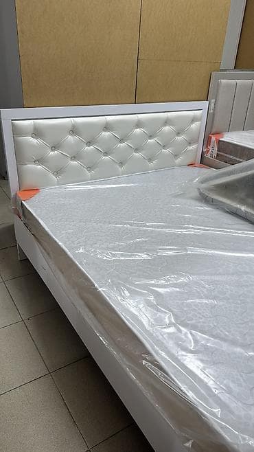 спальный гарнитур новый: Спальный гарнитур, Новый, Двуспальная кровать, Шкаф, Комод, ДСП, Бесплатная доставка, цвет - Серый — 7