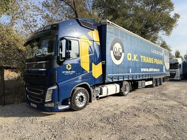 передвижной домик: Тягач, Volvo, 2018 г., Шторный — 2