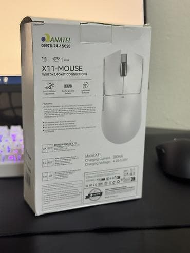 hyperx cloud core: Игровая мышь Attack Shark X11 - Три режима подключения: проводной — 2