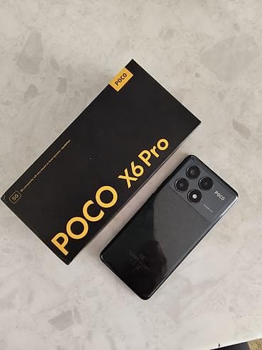 12: POCO X6 Pro 5G, черный Ключевые характеристики: - Экран AMOLED 6.67" — 2