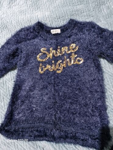 детский зимний комбез для новорождённых: Свитер на девочку на 8 лет от H&M травка. Классный,мягкий,тёплый — 1