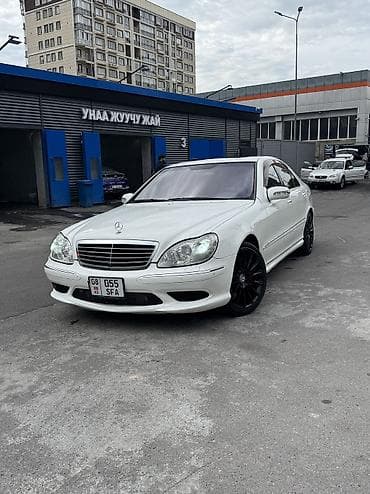 ничего: Mercedes-Benz S-class AMG: 2004 г., 5.5 л, Автомат, Бензин, Седан — 10