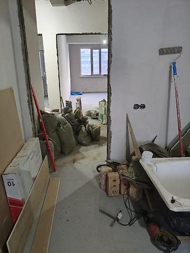 Недвижимость: 2 комнаты, 69 м², Ошский рынок / базар Элитка, 4 этаж, ПСО (под самоотделку) — 6