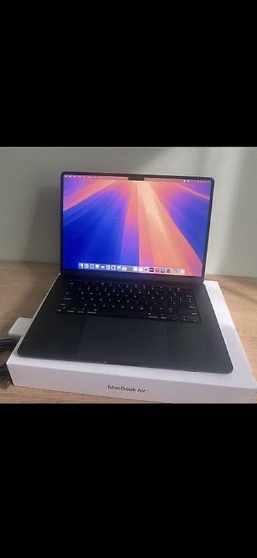 huawei ноутбук бишкек: MacBook Air 15" (чёрный/Space Black), на базе чипа Apple Silicon — 1