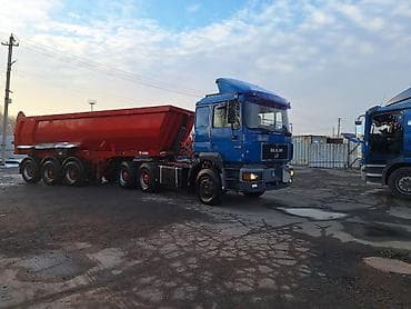 купить тягач с полуприцепом: Тягач, MAN, Самосвал — 9