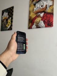 айфон 11 мини бу: IPhone 12 mini, Колдонулган, 64 ГБ, Black Titanium, Заряддоочу түзүлүш, Коргоочу айнек, Кабель, 81 % — 6