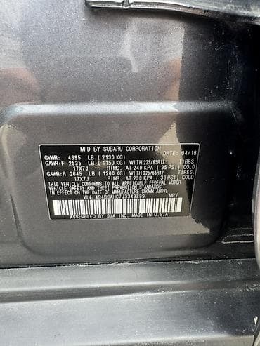 subaru outback фара: Subaru Outback: 2018 г., 2.5 л, Вариатор, Бензин, Универсал — 6