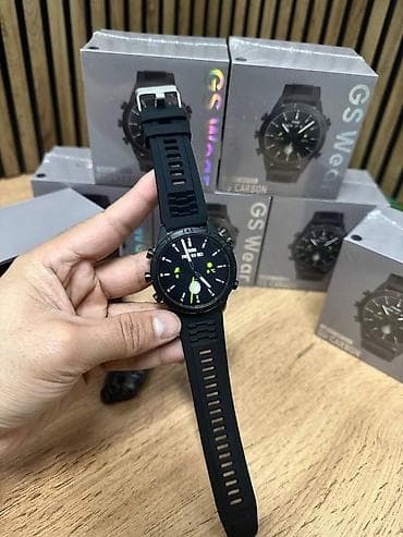Умные часы GS Wear GS Carbon новые БЕСПЛАТНАЯ ДОСТАВКА до 7 дней
