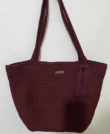 poco watch: Сумка ручная работа из хлопкового шнура — 9