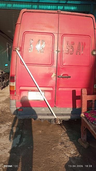 радар авто: Mercedes-Benz Спринтер: 2003 г., 2.9 л, Кол менен иштөөчү, Дизель, Van — 7