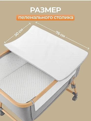 кровать машины: Приставная кроватка люлька Ining на колесиках. Состояние новой — 5