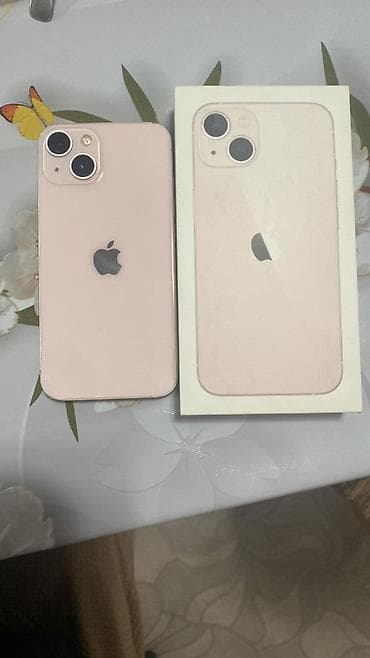 Срочно срочно срочно IPhone 13, 128 ГБ, цвет розовый с коробкой АКБ at lalafo.kg Срочно срочно срочно IPhone 13, 128 ГБ, цвет розовый с коробкой АКБ