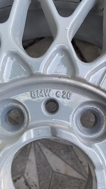 меняю диски на бмв: Литые Диски R 15 BMW, Пара, отверстий - 5, Б/у — 5
