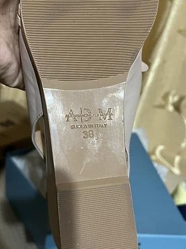 обувь кеды: Босоножки ALESSANDRO DI MARIA Размер 38 ИТАЛИЯ новый 3000 сом — 4