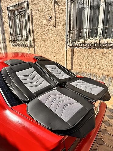 lexsus es: Чехлы Тканевые, С подушкой, цвет - Серый, Новый, Самовывоз — 4