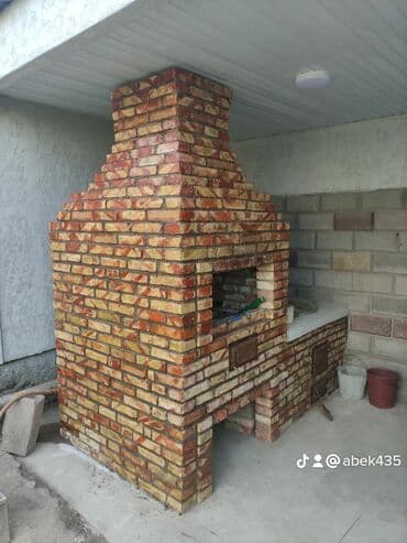 Садовые инструменты и инвентарь: Комплексные уличные печи/барбекю из кирпича под ключ. Описание: - — 3