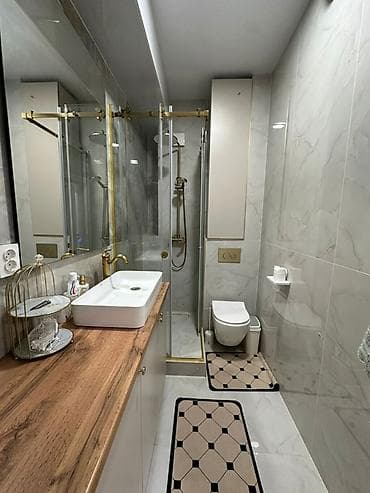 гостинный квартира: 1 комната, 50 м², Дизайнерский ремонт — 2