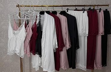 Женские пижамные комплекты с кружевом - Комплекты из легкой