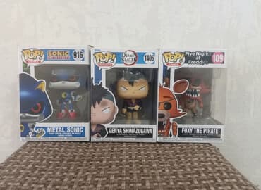 франко поп: Коллекционные виниловые фигурки Funko Pop! в коробках: - POP! Games — 3