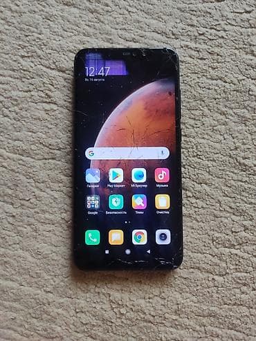 телефон за 12000: Redmi, Redmi Note 6 Pro, Б/у, 64 ГБ, цвет - Черный, 2 SIM — 8