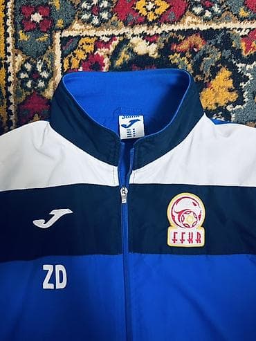 Куртки: Мужская куртка, M, L, Joma, Б/у, цвет - Синий, Самовывоз — 1
