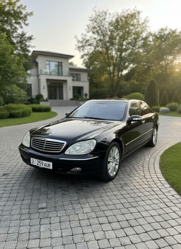 меняю дом на машину: Mercedes-Benz S-Class: 2000 г., 5 л, Автомат, Седан — 1