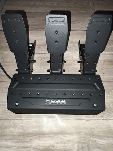 gt master: Продам бандл Moza R3 с тремя педалями. Идеальное состояние — 3