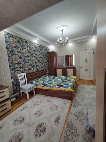 Спальный гарнитур, Двуспальная кровать, цвет - Коричневый