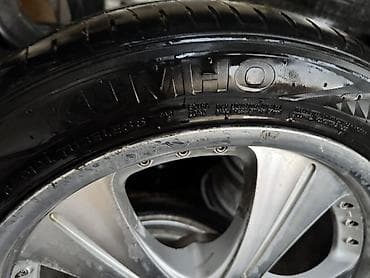 жугили диска: Колеса в сборе 225 / 45 / R 17, Всесезонная, Б/у, Комплект, Легковые, Литые, отверстий - 5 — 3