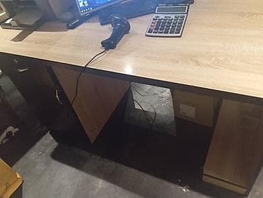 study table: Офисный стол, Новый, Нерегулируемый, Прямоугольный — 1