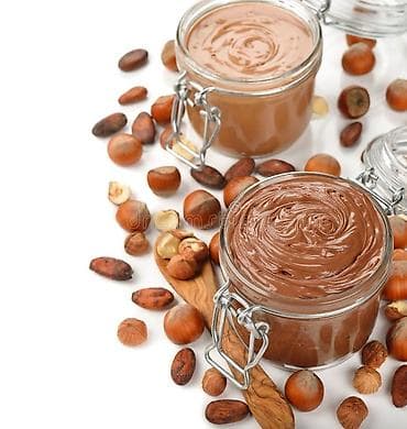 шоколо: Шоколадно-ореховая паста Farmand Hazelnut - Формат: стеклянная — 6