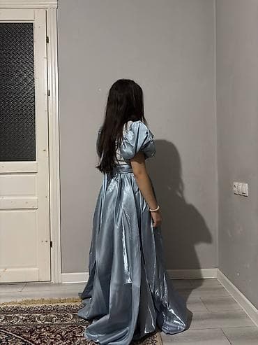 вечернее бальное платье: Вечернее платье в стиле princess - Цвет: нежно-голубой с легким — 1