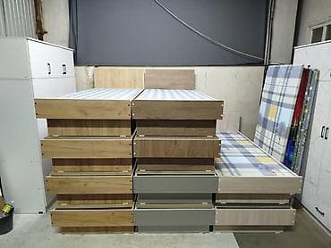 Столдор: Бир кишилик керебет, Жаңы, Матрасы бар, узуну - 190 см — 9