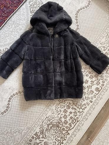 норковую: Шуба Fellicci из норки, графитового цвета. - Модель: укороченная шуба — 2