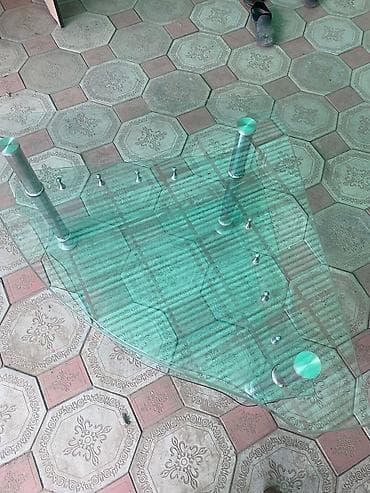 умай мебель: Стеклянный журнальный стол с 3 уровнями - Материал: закалённое — 2