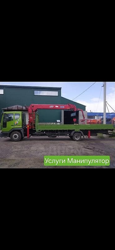 work equip: Услуги манипулятора (бортовой грузовик с краном-манипулятором). - — 1