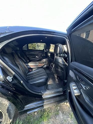 обмен на цивик: Mercedes‑Benz S‑Class (W222) в аренду с водителем ~Интерьер и комфорт — 6