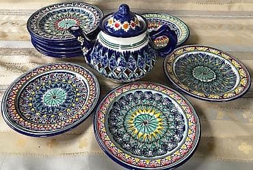 мечта плита: Узбекская посуда, ручная работа изготовлена по старым традициям — 1