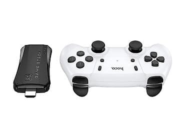 два телевизора: Игровая приставка-свисток Hoco Game Stick Lite с двумя беспроводными — 5