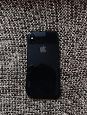 rebmi 9a: IPhone X, Б/у, 256 ГБ, Space Gray, Кабель, 100 % — 3