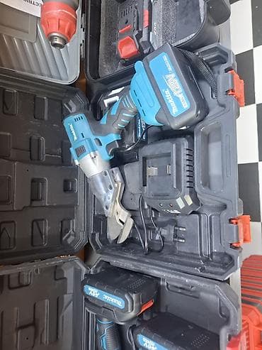 Инструменты: Аккумуляторные электрические ножницы по металлу Makita 12V - Тип — 1