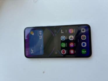 сдать телефон на запчасти: Samsung Galaxy A35, Б/у, 128 ГБ, цвет - Черный, 2 SIM — 1