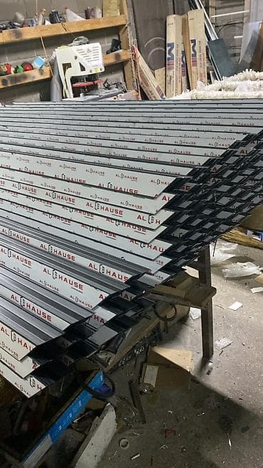 камни для стоун терапии: Алюминиевое окно на заказ, Тип окна: Витражные, Декоративные особенности: Фрамуга, Платная установка, Без рассрочки — 2