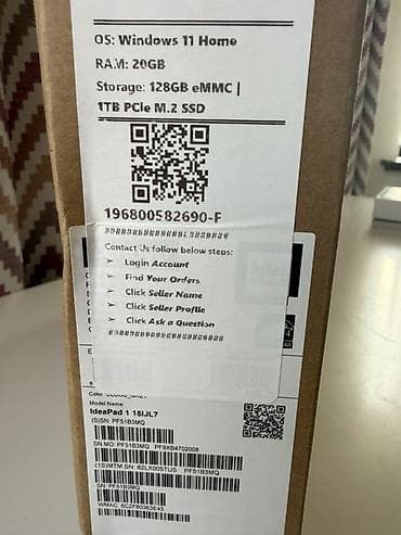 Ноутбуки и аксессуары: Продаю ноутбук Lenovo IdeaPad 1 15IJL7 15.6" 1 TB SSD + 128 GB eMMC — 6