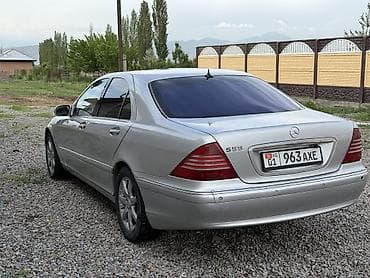 цены на китайские авто в киргизии: Mercedes-Benz S-Class: 2002 г., 3.2 л, Автомат, Газ — 2
