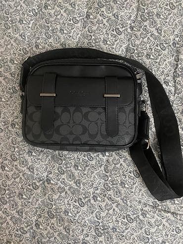 барсетка для мальчиков: Сумка через плечо COACH New York, мужская/унисекс. - Материал — 2