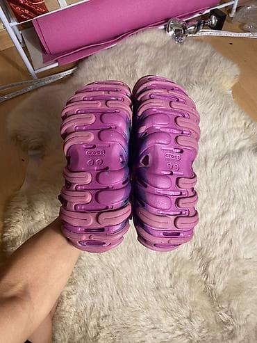 Сабо: Сабо, 39, 40, 41, Crocs, Новый, цвет - Фиолетовый, Самовывоз, Платная доставка — 4