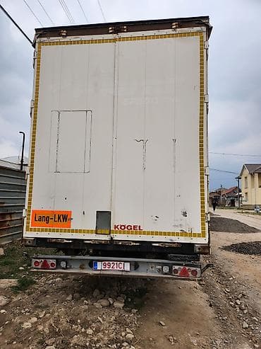 тент метраж: Прицеп, Kogel, Тентованный, Б/у — 4