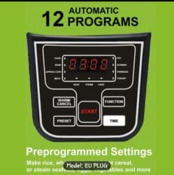 скороварка 6 л: Мультиварка с европлагом (EU Plug), 5 литров, можно приготовить 12-15 — 3